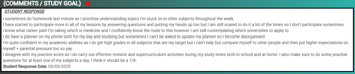 Student Response Insights